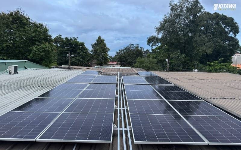 Công trình mẫu: hệ hoà lưới 10kWp cho nhà phố