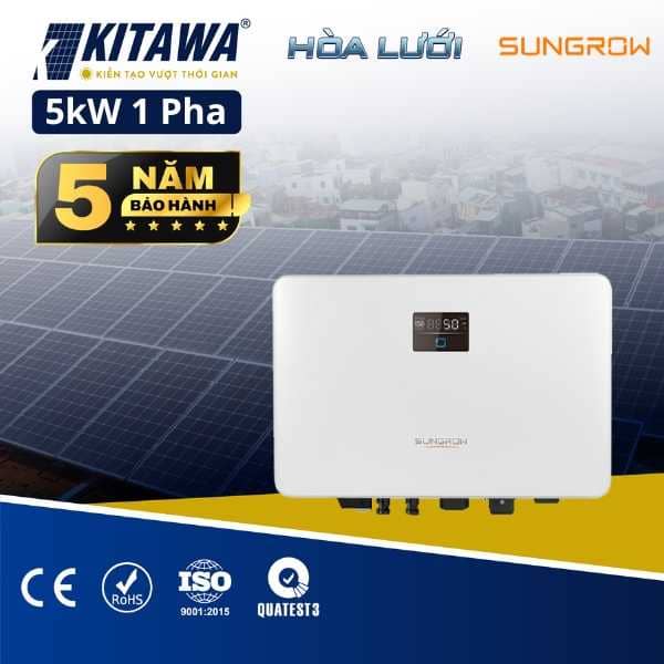 Inverter hoà lưới Sungrow 5kW 1 pha