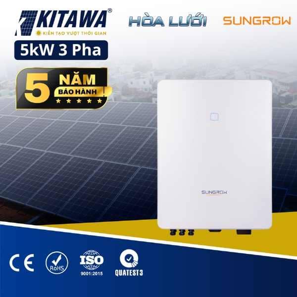 Inverter hoà lưới Sungrow 5kW 3 pha