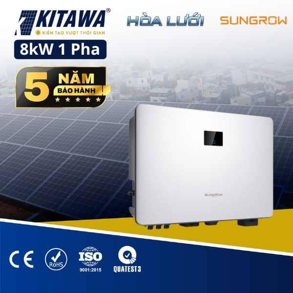 Inverter hoà lưới Sungrow 8kW 1 pha