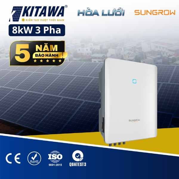 Inverter hoà lưới Sungrow 8kW 3 pha