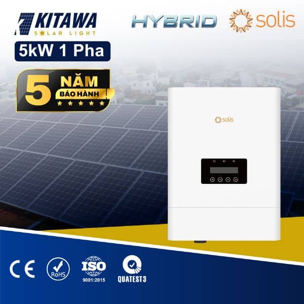 Inverter hybrid Solis 5kW 1 pha